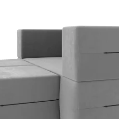 Kindersofa Spielsofa BARNY grau