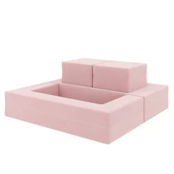 Kindersofa Spielsofa BARNY rosa