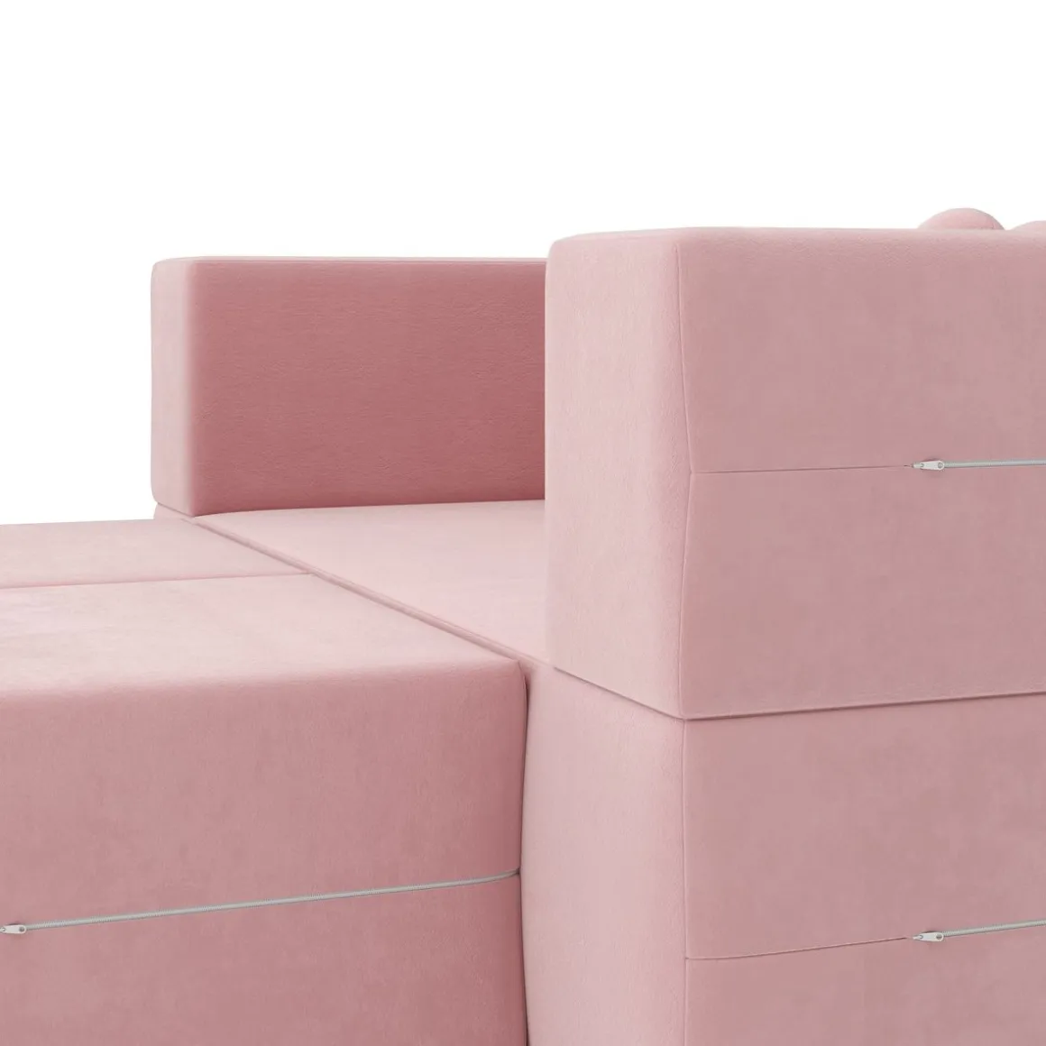 Kindersofa Spielsofa BARNY rosa