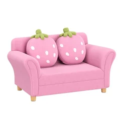 Kindersofa Spielsofa MERY rosa