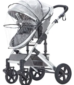 Kinderwagen COZY 2-in-1 grau/silber