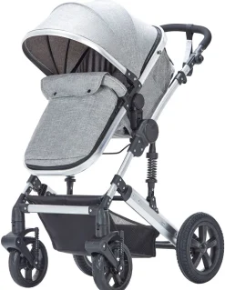 Kinderwagen MOTION 2-in-1 grau/silber