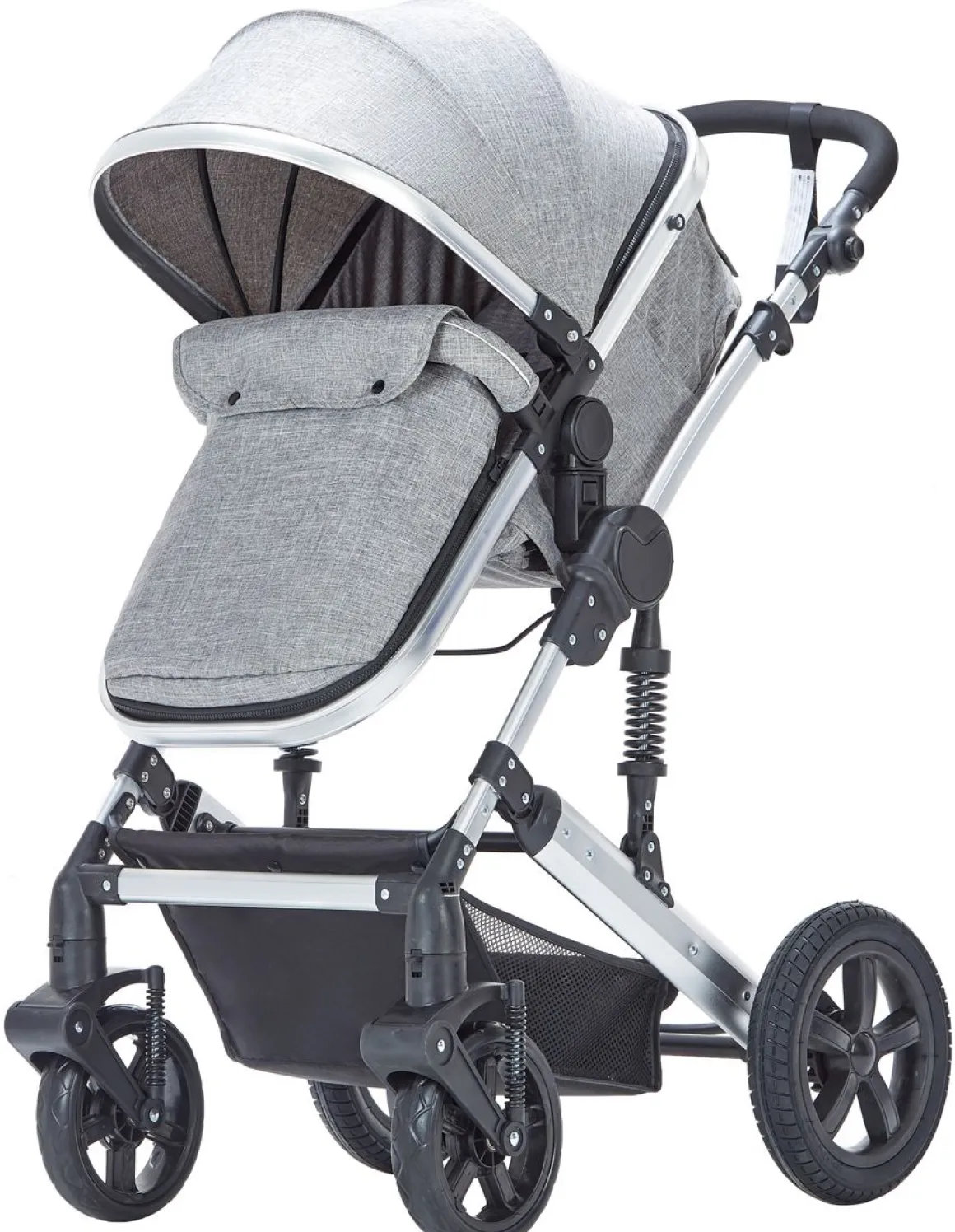 Kinderwagen MOTION 2-in-1 grau/silber