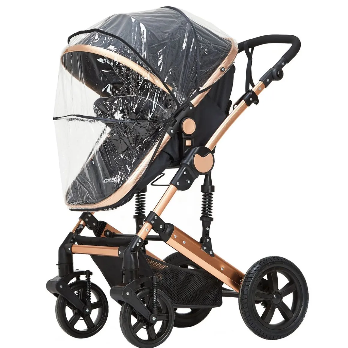 Kinderwagen MOTION 2-in-1 schwarz/gold