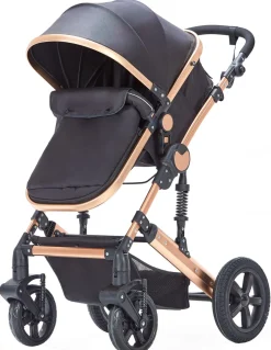 Kinderwagen MOTION 2-in-1 schwarz/gold