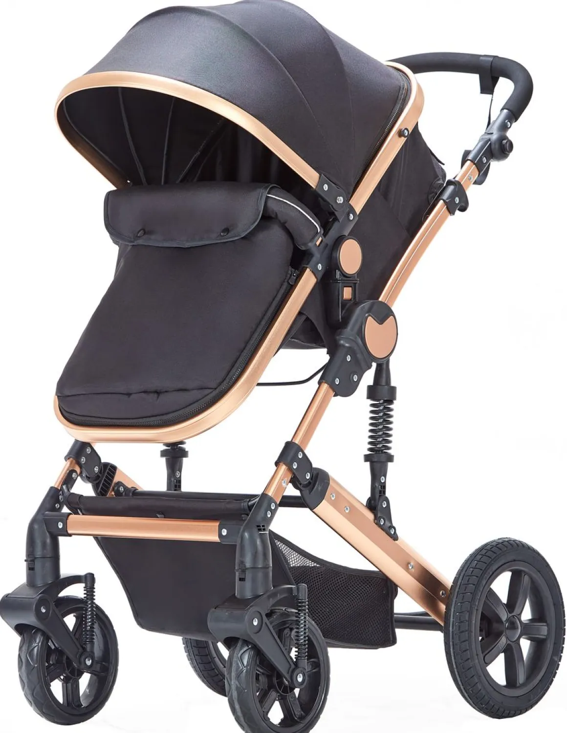 Kinderwagen MOTION 2-in-1 schwarz/gold
