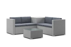 Kissenbezüge für Rattanlounge SAN MARINO anthrazit