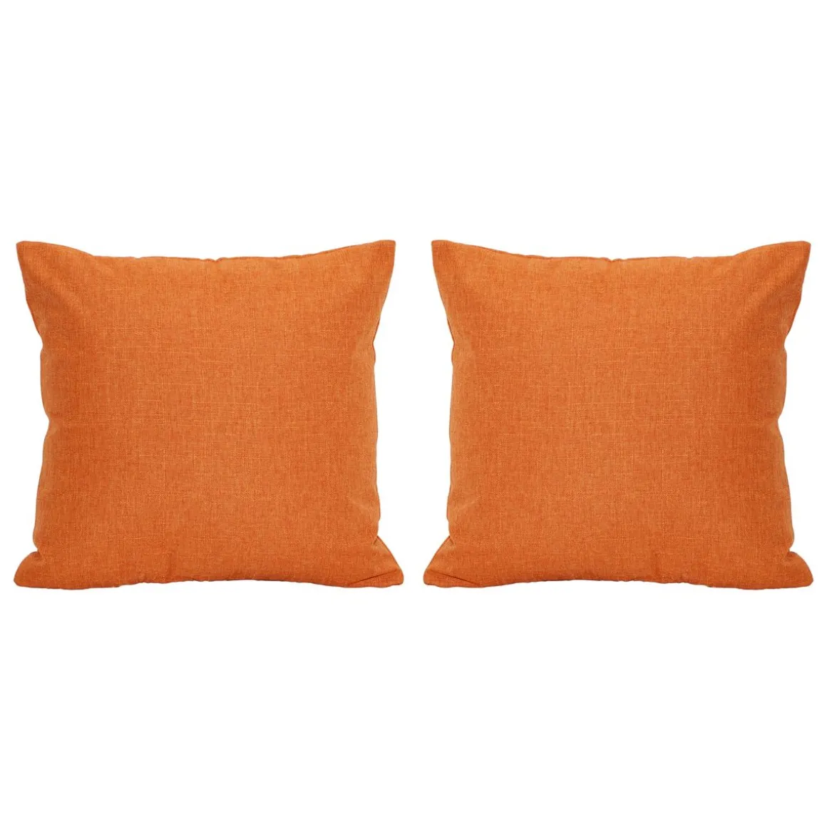 Kissenbezug LIZA 2er Set 45 x 45 cm orange