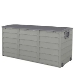 Kissenbox Gartenbox grau