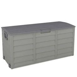 Kissenbox Gartenbox grau
