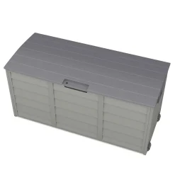 Kissenbox Gartenbox grau