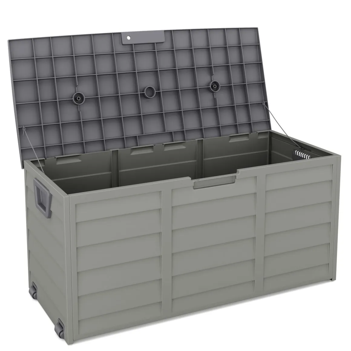 Kissenbox Gartenbox grau