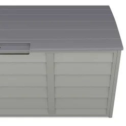 Kissenbox Gartenbox grau