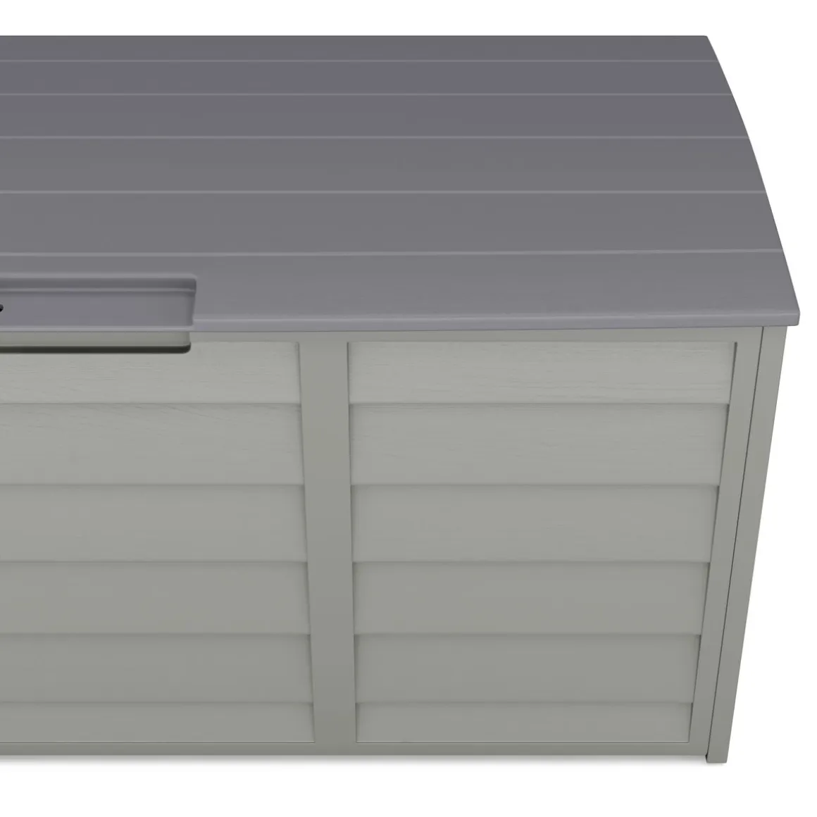 Kissenbox Gartenbox grau