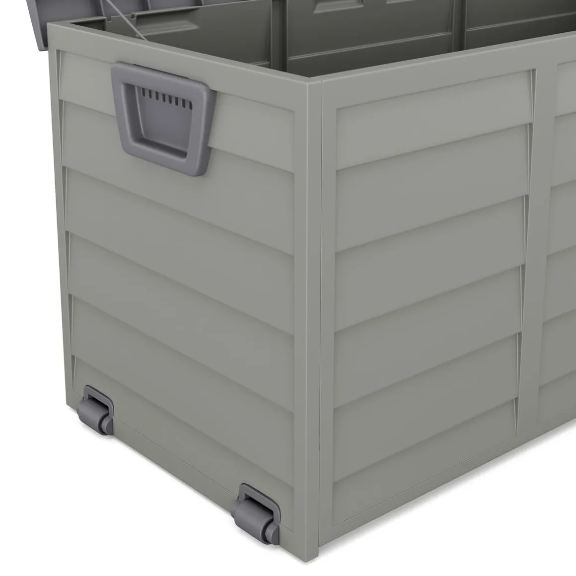 Kissenbox Gartenbox grau