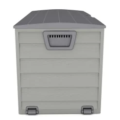 Kissenbox Gartenbox grau