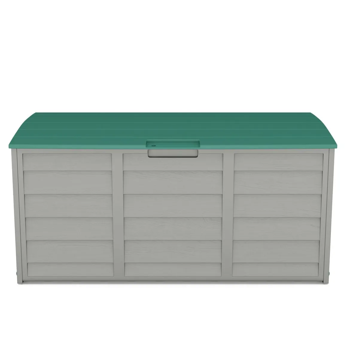 Kissenbox Gartenbox grün/grau