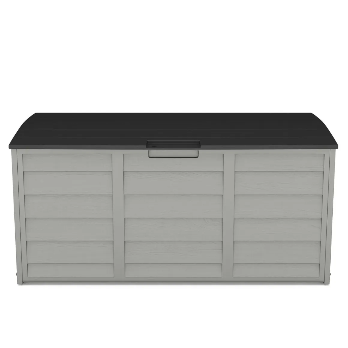 Kissenbox Gartenbox schwarz/grau