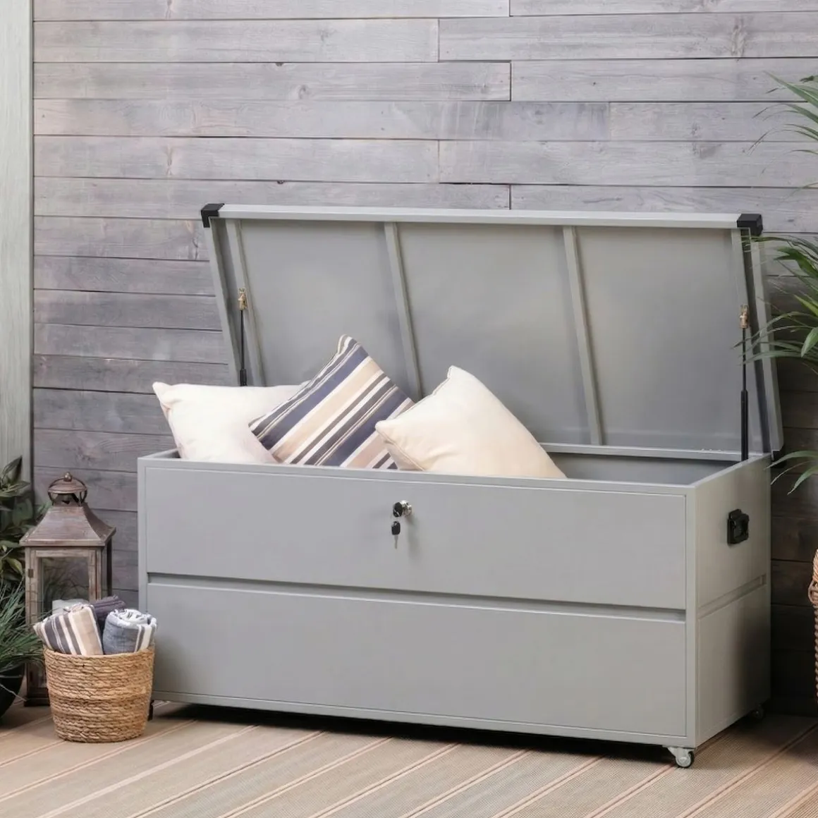 Kissenbox LUVA 600L grau