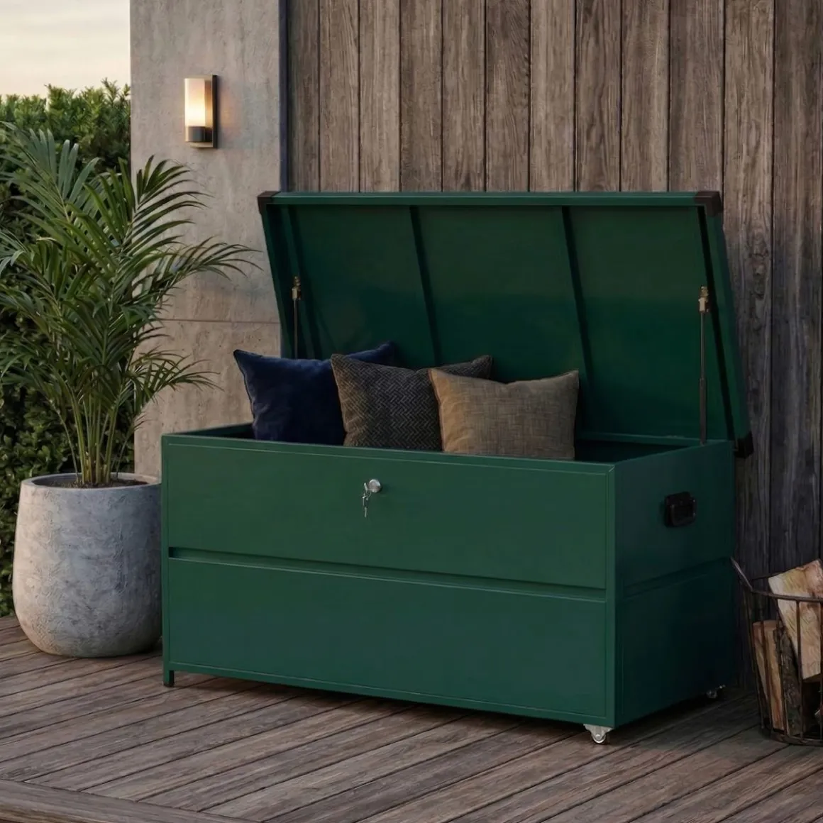 Kissenbox LUVA 400L grün