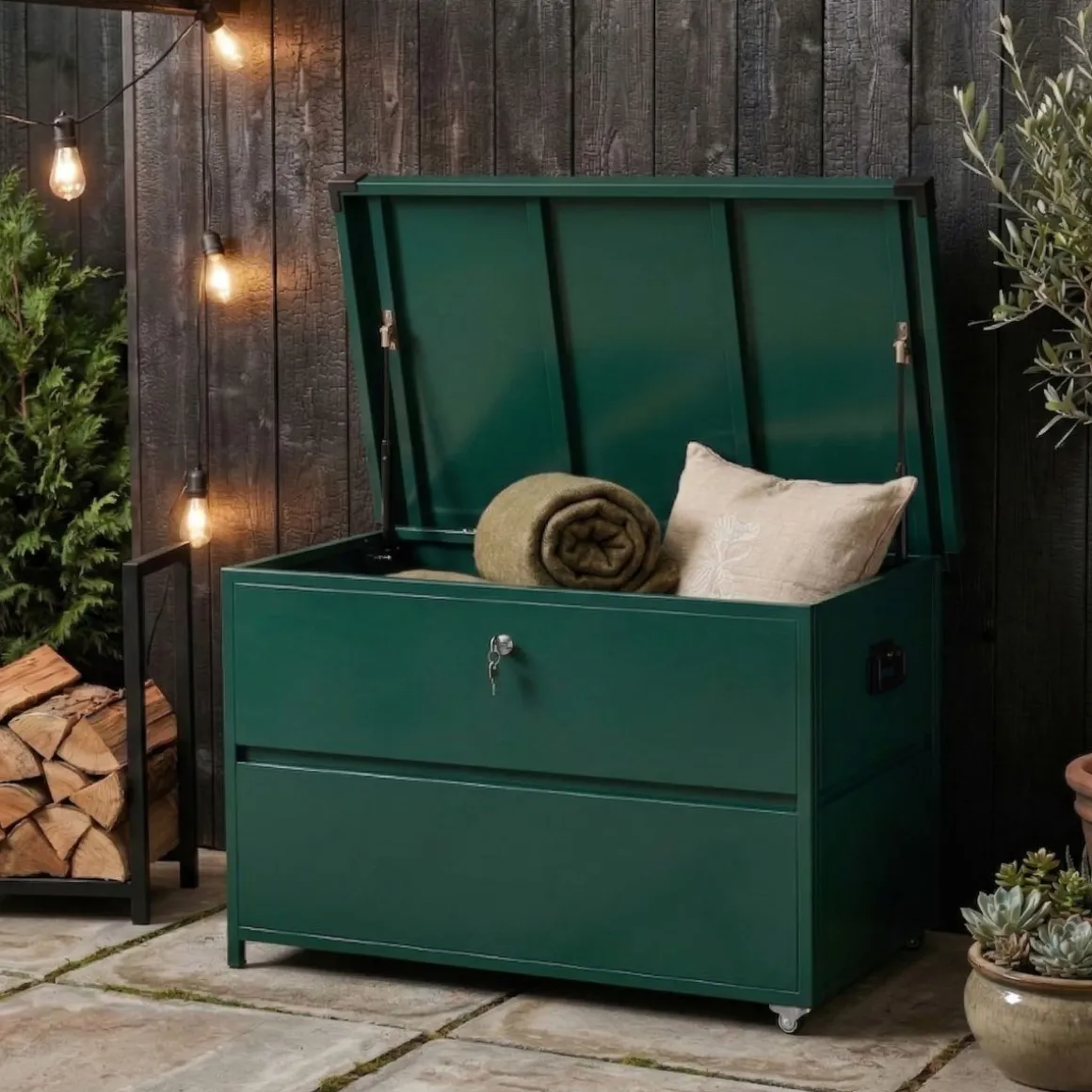 Kissenbox LUVA 300L grün