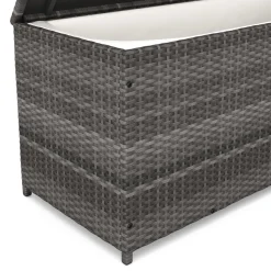 Kissenbox MILA 115 x 48 x 52 cm grau