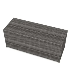Kissenbox MILA 115 x 48 x 52 cm grau