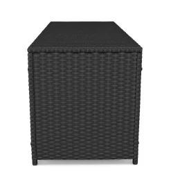 Kissenbox MILA 115 x 48 x 52 cm schwarz