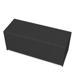 Kissenbox MILA 115 x 48 x 52 cm schwarz