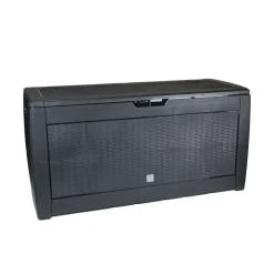 Kissenbox 119 x 48 x 60 cm schwarz