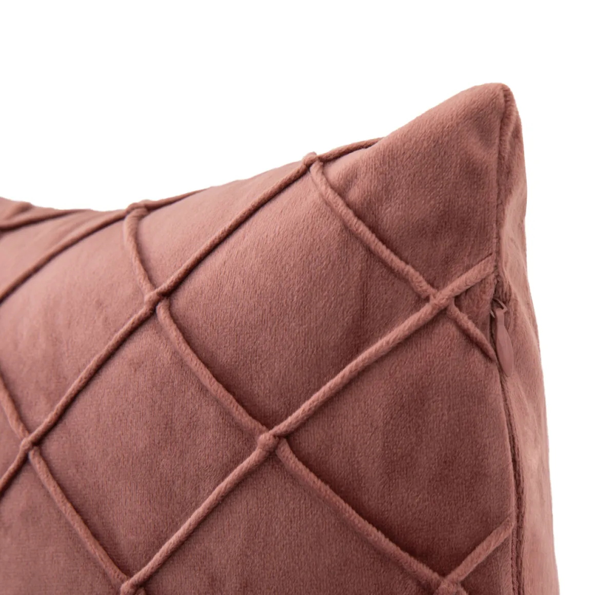 Kissen CARO altrosa 50 x 30 cm