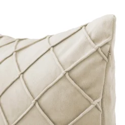 Kissen CARO beige 50 x 30 cm