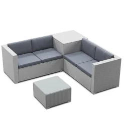Kissen für Rattanlounge SAN MARINO anthrazit
