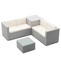 Kissen für Rattanlounge SAN MARINO beige | GONSER.CH