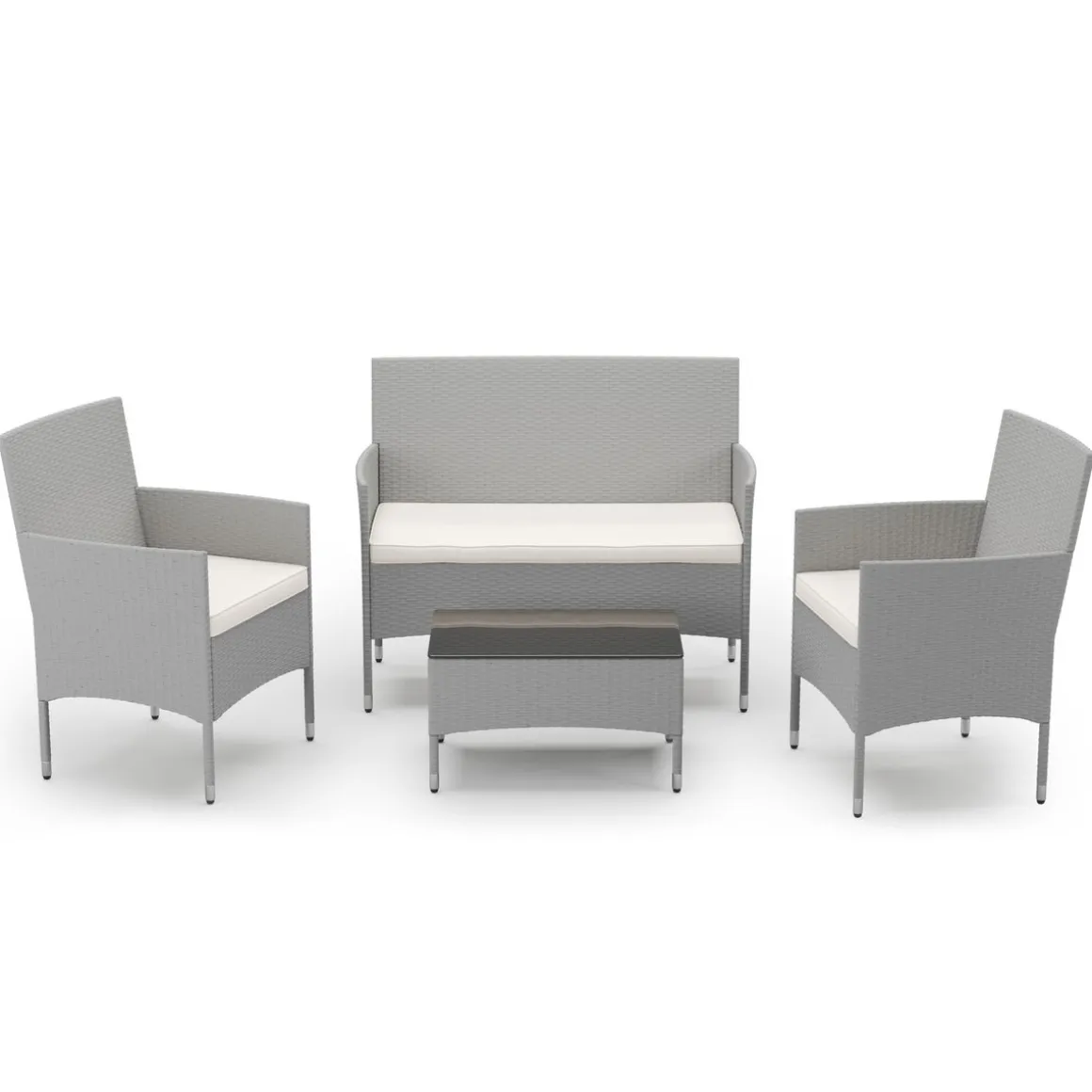Kissenset für Gartenset MALIA beige