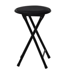 Klapphocker HENRY 2er Set schwarz