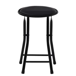 Klapphocker HENRY 2er Set schwarz