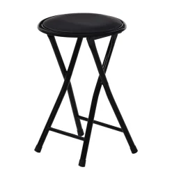 Klapphocker HENRY 2er Set schwarz