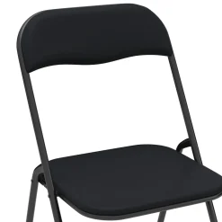 Klappstuhl FOLD 4er Set schwarz
