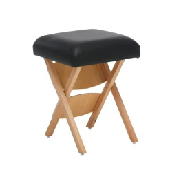 Klappstuhl Holz schwarz