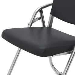 Klappstuhl Leder MOZART 4er Set schwarz