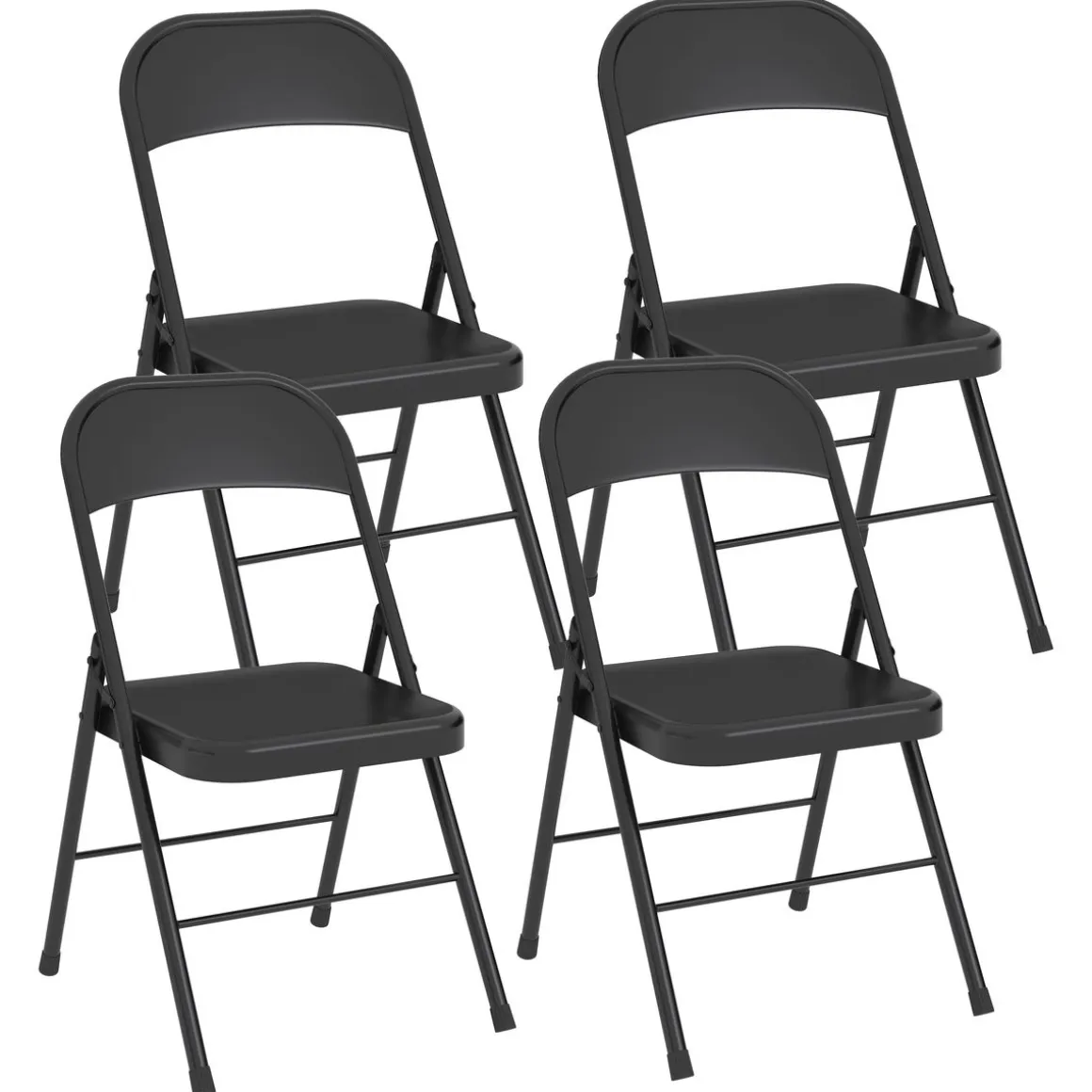 Klappstuhl LIST 4er Set schwarz