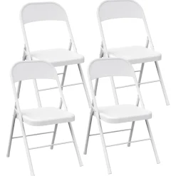 Klappstuhl LIST 4er Set weiss