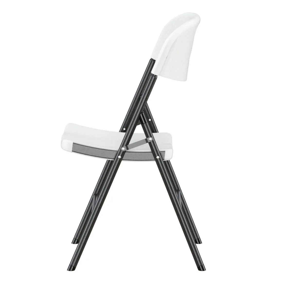 Klappstuhl ROCK 2er Set weiss/schwarz