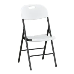 Klappstuhl ROCK 2er Set weiss/schwarz