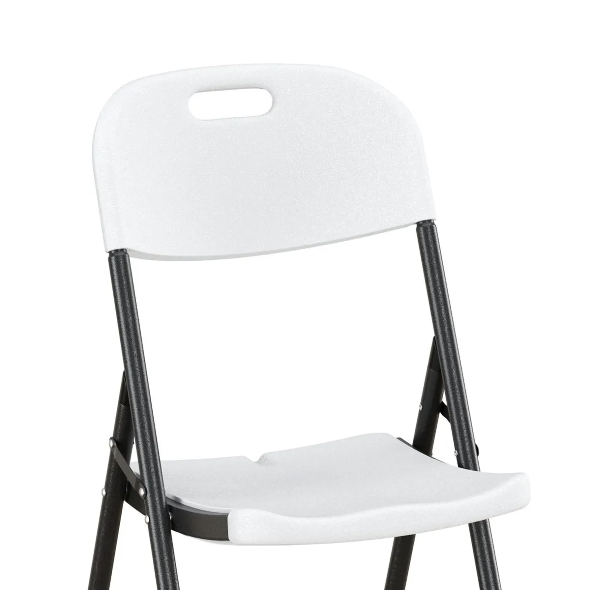 Klappstuhl ROCK 2er Set weiss/schwarz