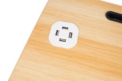 Klapptisch multifunktional mit USB nature