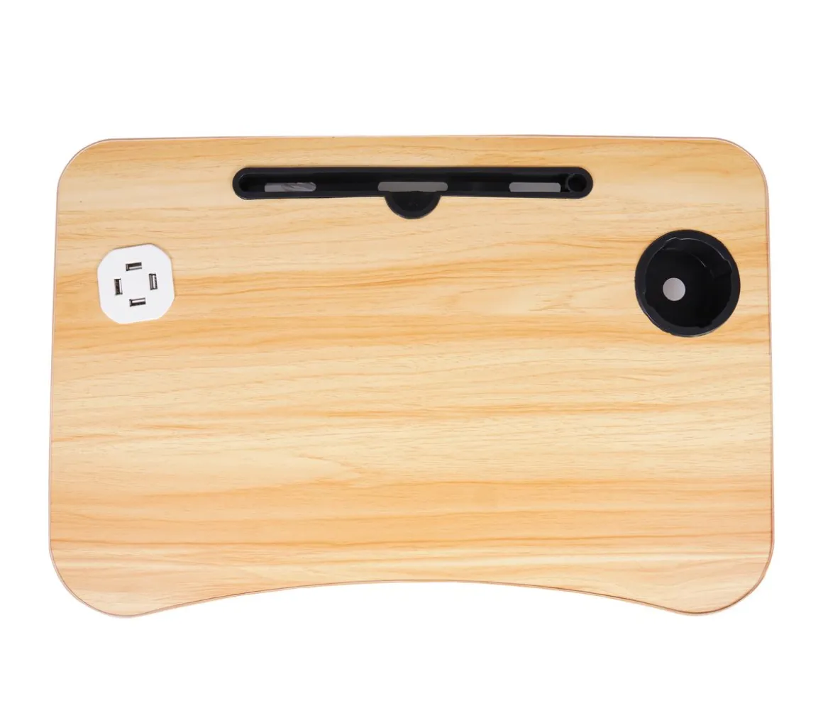Klapptisch multifunktional mit USB nature