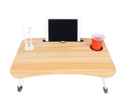 Klapptisch multifunktional mit USB nature