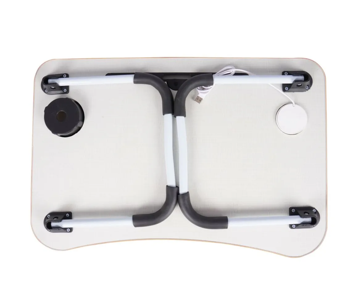 Klapptisch multifunktional mit USB nature